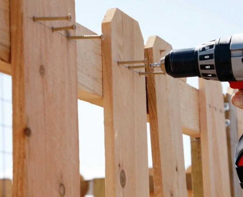réparation de clotures en bois